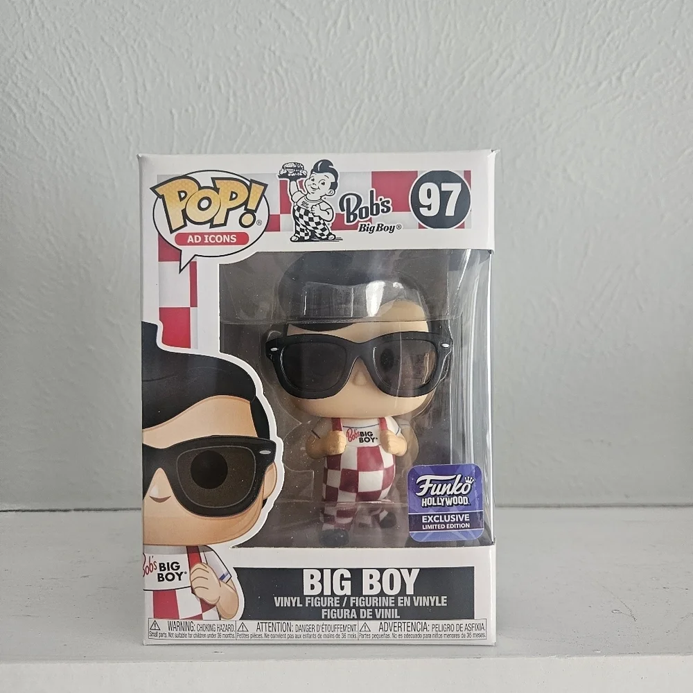 New In Box- Funko Pop! Ad Icons- Bob's Big Boy #97